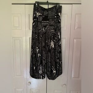 IC black and white skirt